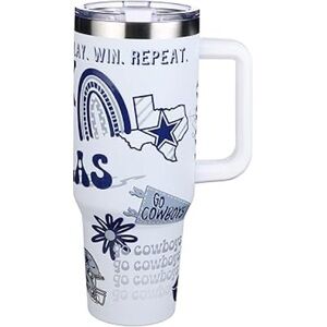 Dallas Cowboys Officially Licensed Game Day Spirit 40 oz Tumbler - New in Box